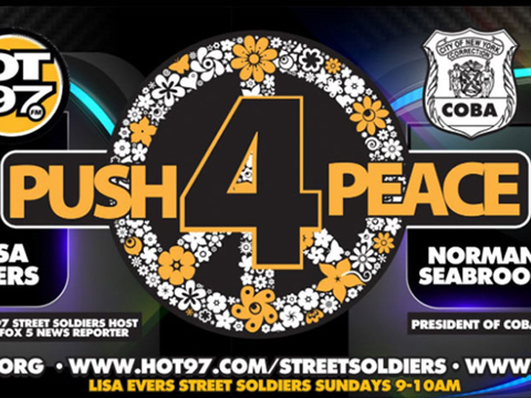 Push4Peace Banner (Black)